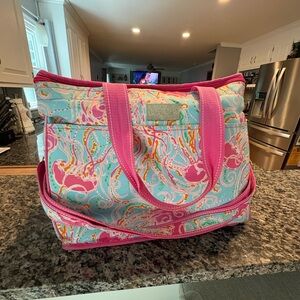 Lilly Pulitzer jellies be jammin cooler